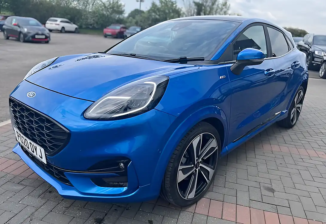 Used 2020 Ford Puma ST-Line X First Edition Plus Desert Island Blue - Interior and Exterior details 10