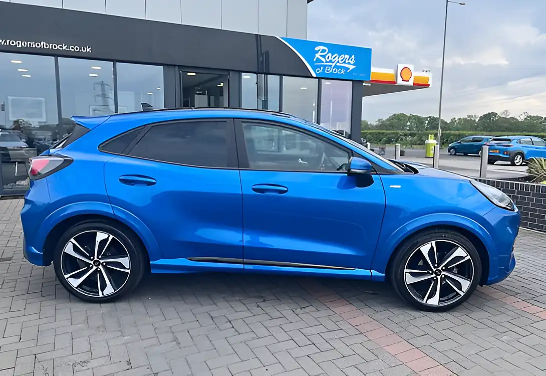 Used 2020 Ford Puma ST-Line X First Edition Plus Desert Island Blue - Interior and Exterior details 5