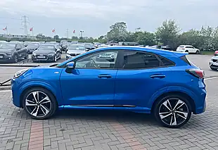 Used 2020 Ford Puma ST-Line X First Edition Plus Desert Island Blue - Interior and Exterior details 9