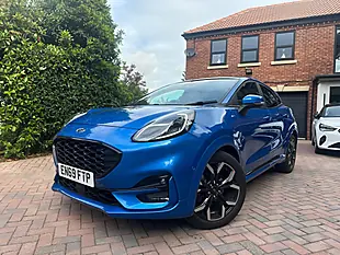 Used 2020 Ford Puma ST-Line X First Edition Plus Desert Island Blue - Interior and Exterior details 3