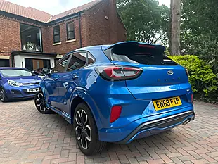 Used 2020 Ford Puma ST-Line X First Edition Plus Desert Island Blue - Interior and Exterior details 4
