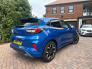 Used 2020 Ford Puma ST-Line X First Edition Plus Desert Island Blue - Interior and Exterior details 7
