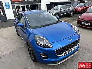 Used 2020 Ford Puma Titanium Desert Island Blue - Interior and Exterior details 4