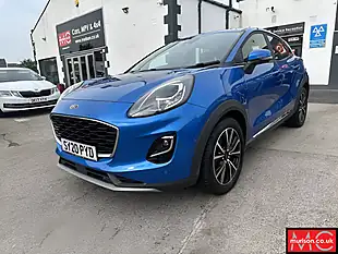 Used 2020 Ford Puma Titanium Desert Island Blue - Interior and Exterior details 5