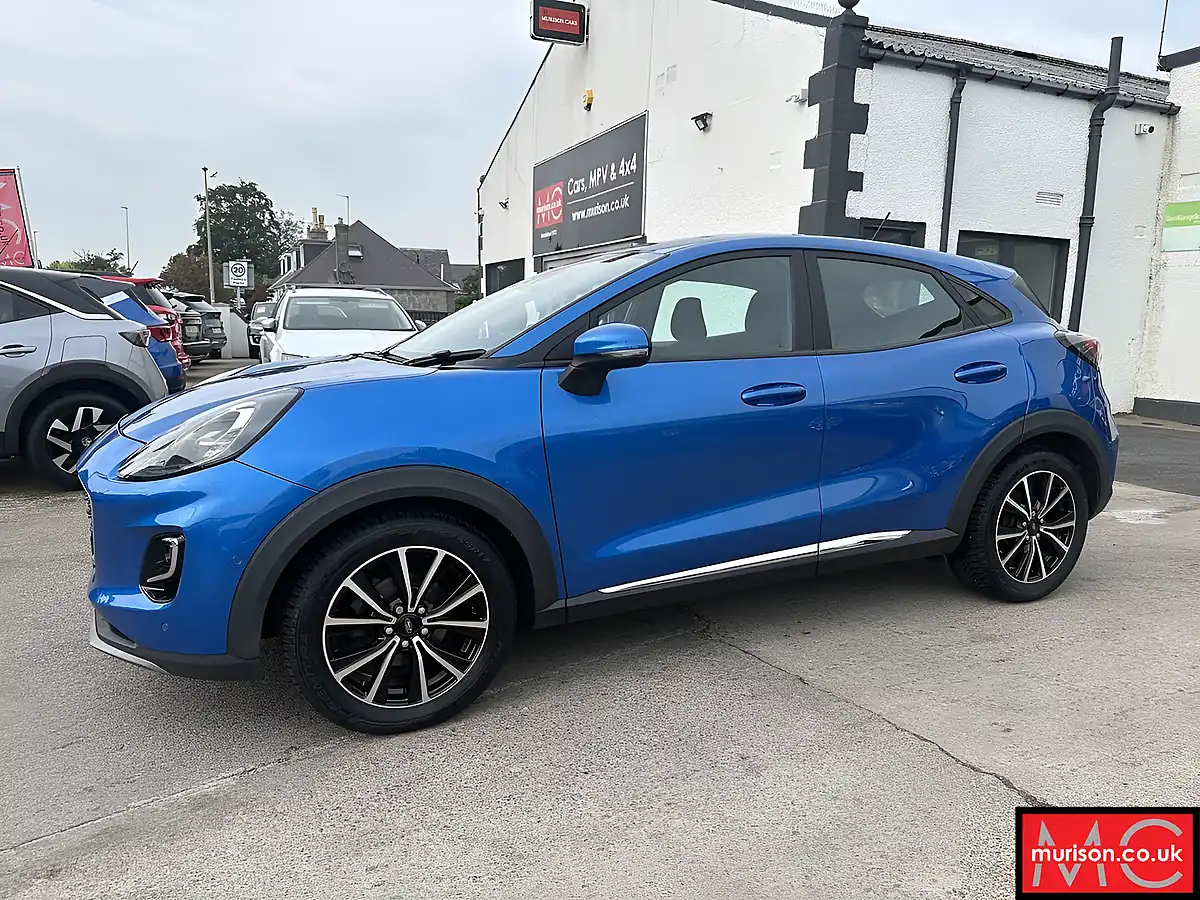 Used 2020 Ford Puma Titanium Desert Island Blue - Interior and Exterior details 8