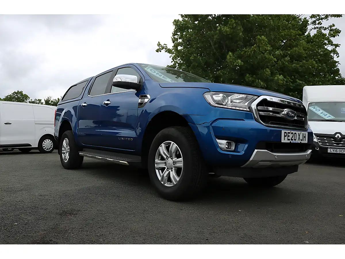 Used 2020 Ford Ranger Limited Blue - Interior and Exterior details 11