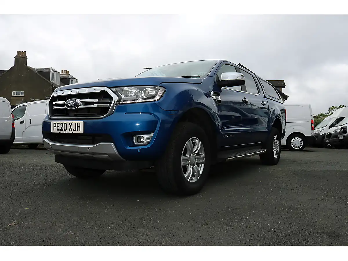 Used 2020 Ford Ranger Limited Blue - Interior and Exterior details 12