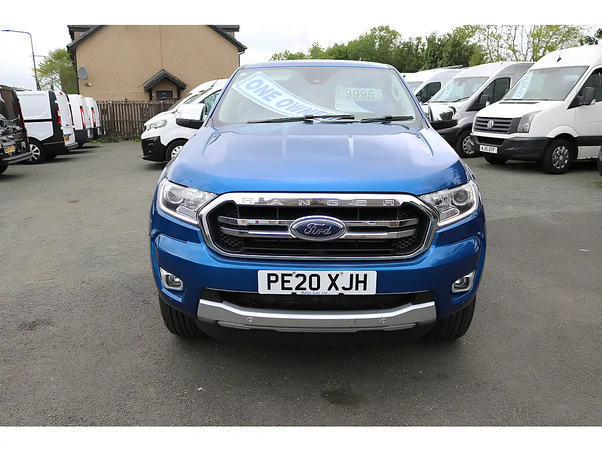 Used 2020 Ford Ranger Limited Blue - Interior and Exterior details 2