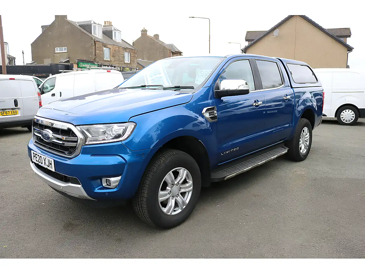 Used 2020 Ford Ranger Limited Blue - Interior and Exterior details 3