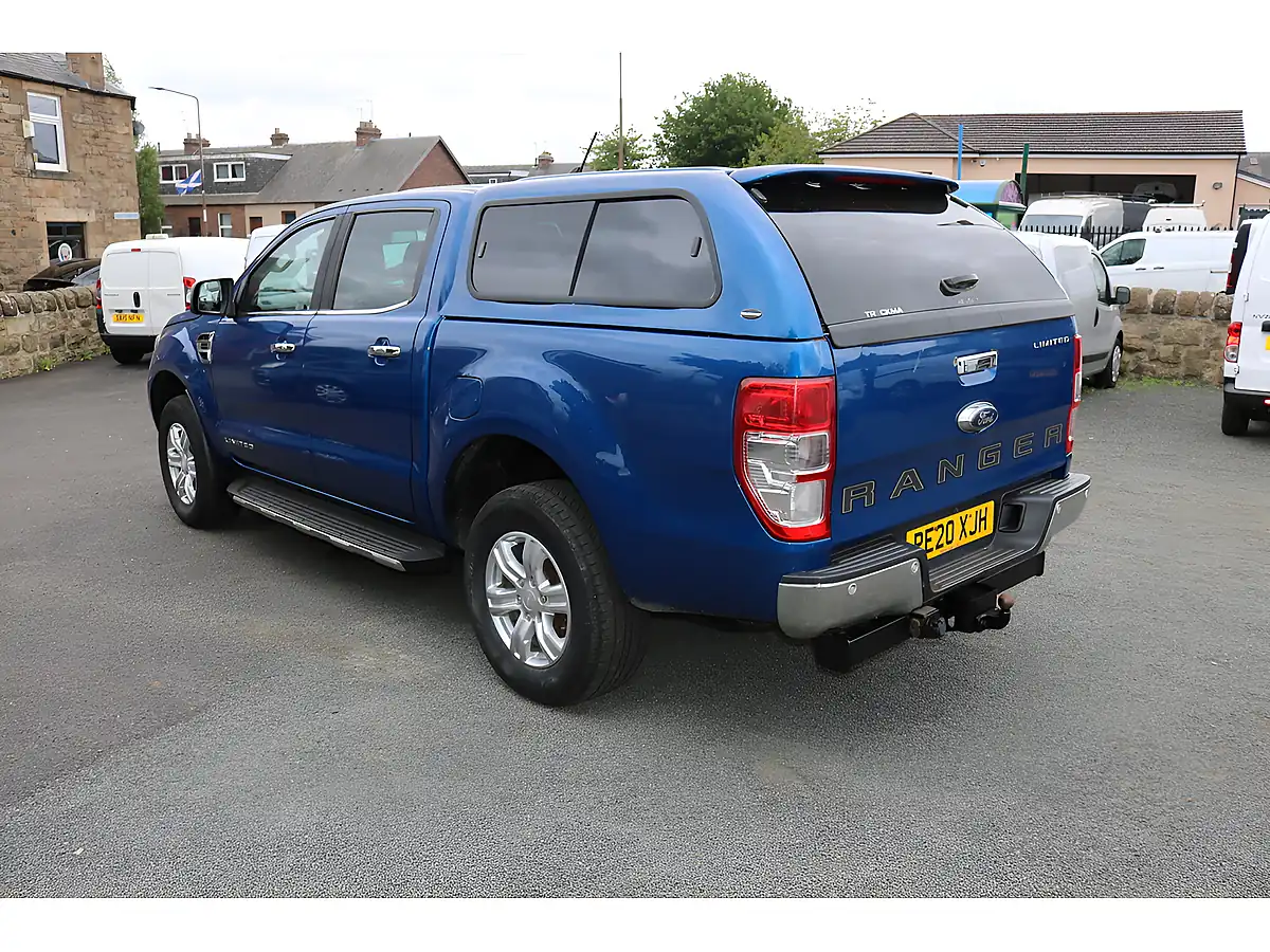 Used 2020 Ford Ranger Limited Blue - Interior and Exterior details 5