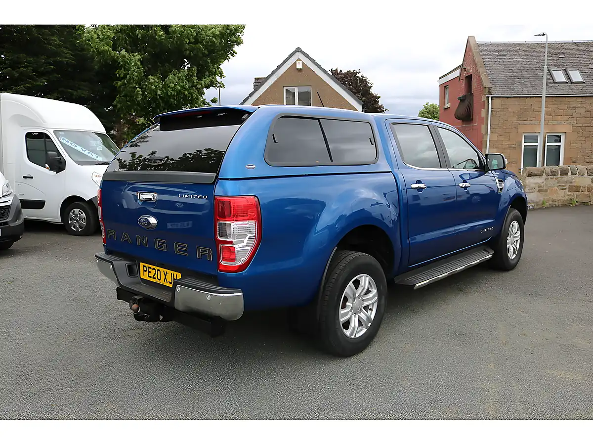 Used 2020 Ford Ranger Limited Blue - Interior and Exterior details 8