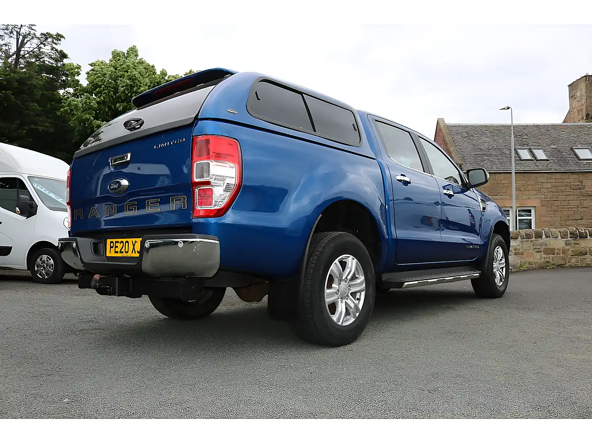 Used 2020 Ford Ranger Limited Blue - Interior and Exterior details 9