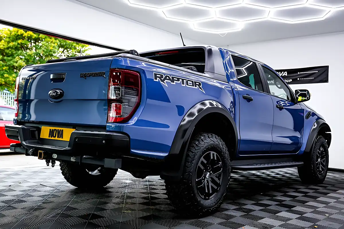 Used 2020 Ford Ranger Raptor Blue - Interior and Exterior details 9