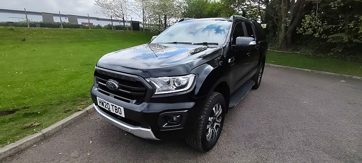 Used 2020 Ford Ranger Wildtrak Black - Front View