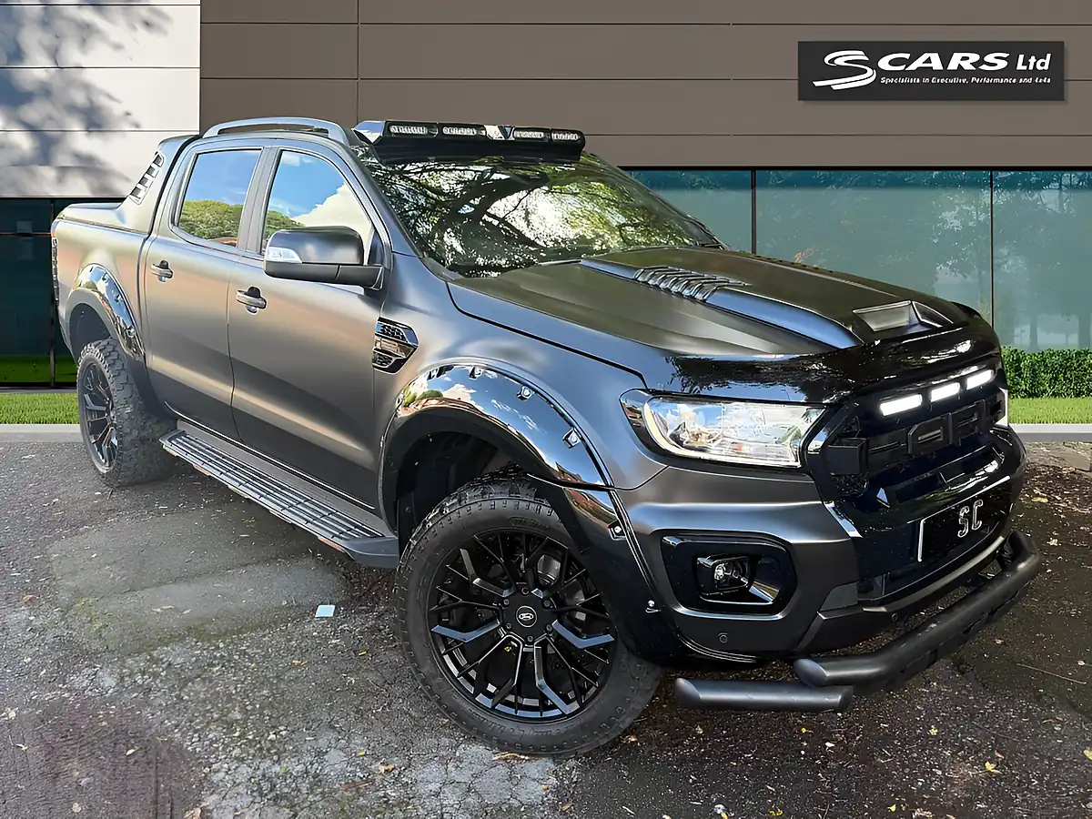 Used 2020 Ford Ranger Wildtrak Black - Front View