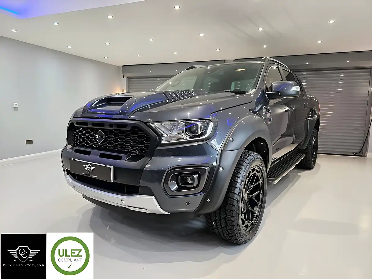 Used 2020 Ford Ranger Wildtrak Grey - Front View