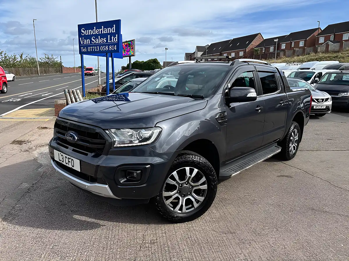 Used 2020 Ford Ranger Wildtrak Grey - Front View