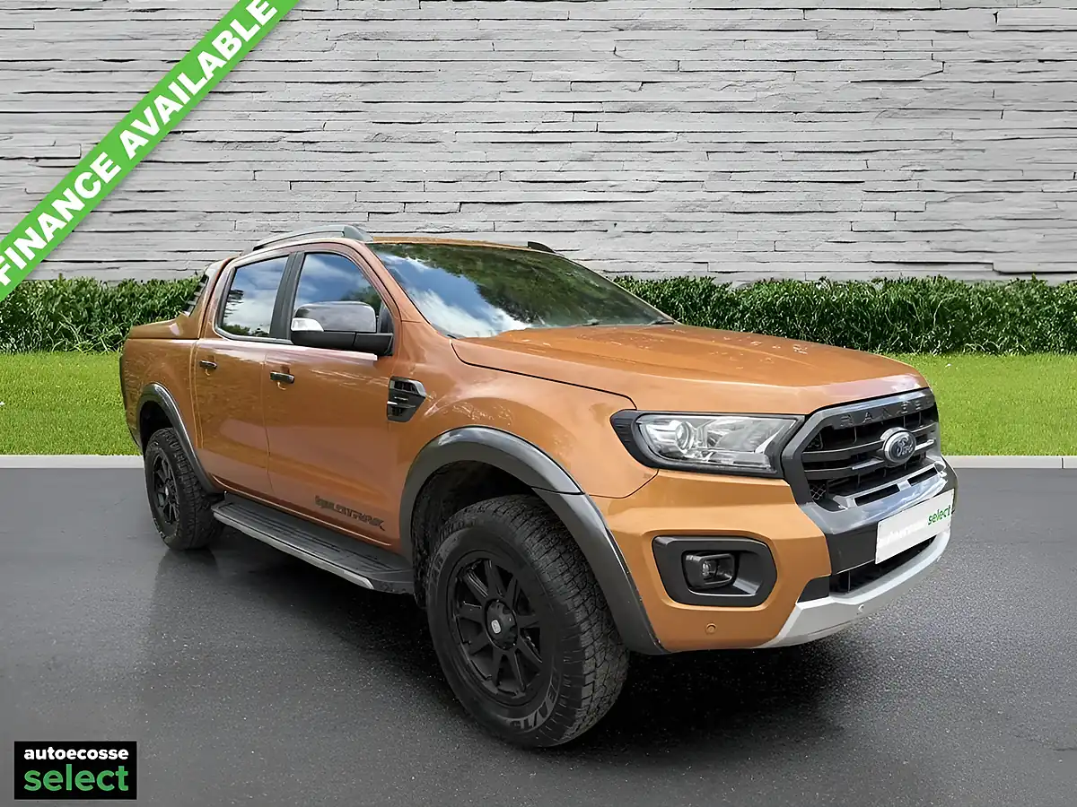 Used 2020 Ford Ranger Wildtrak Orange - Front View