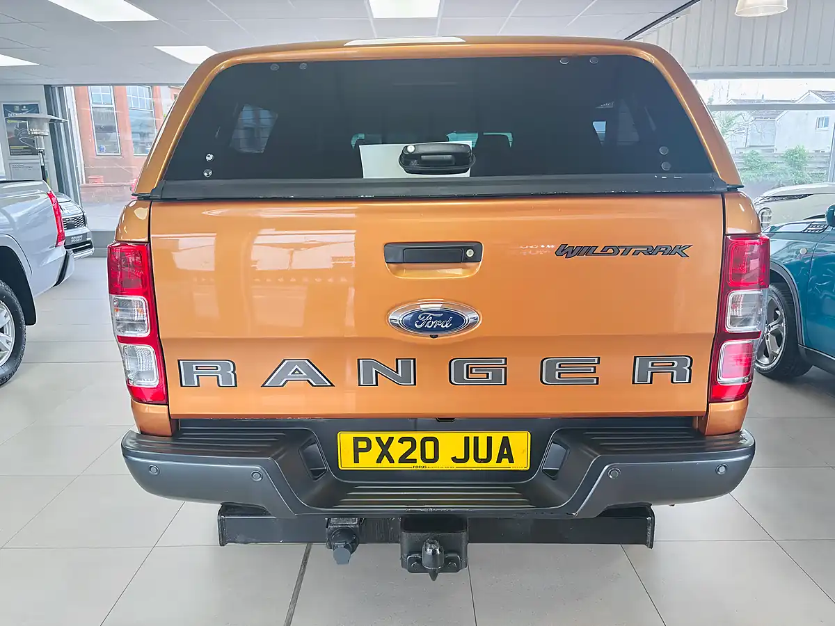 Used 2020 Ford Ranger Wildtrak Orange - Interior and Exterior details 3