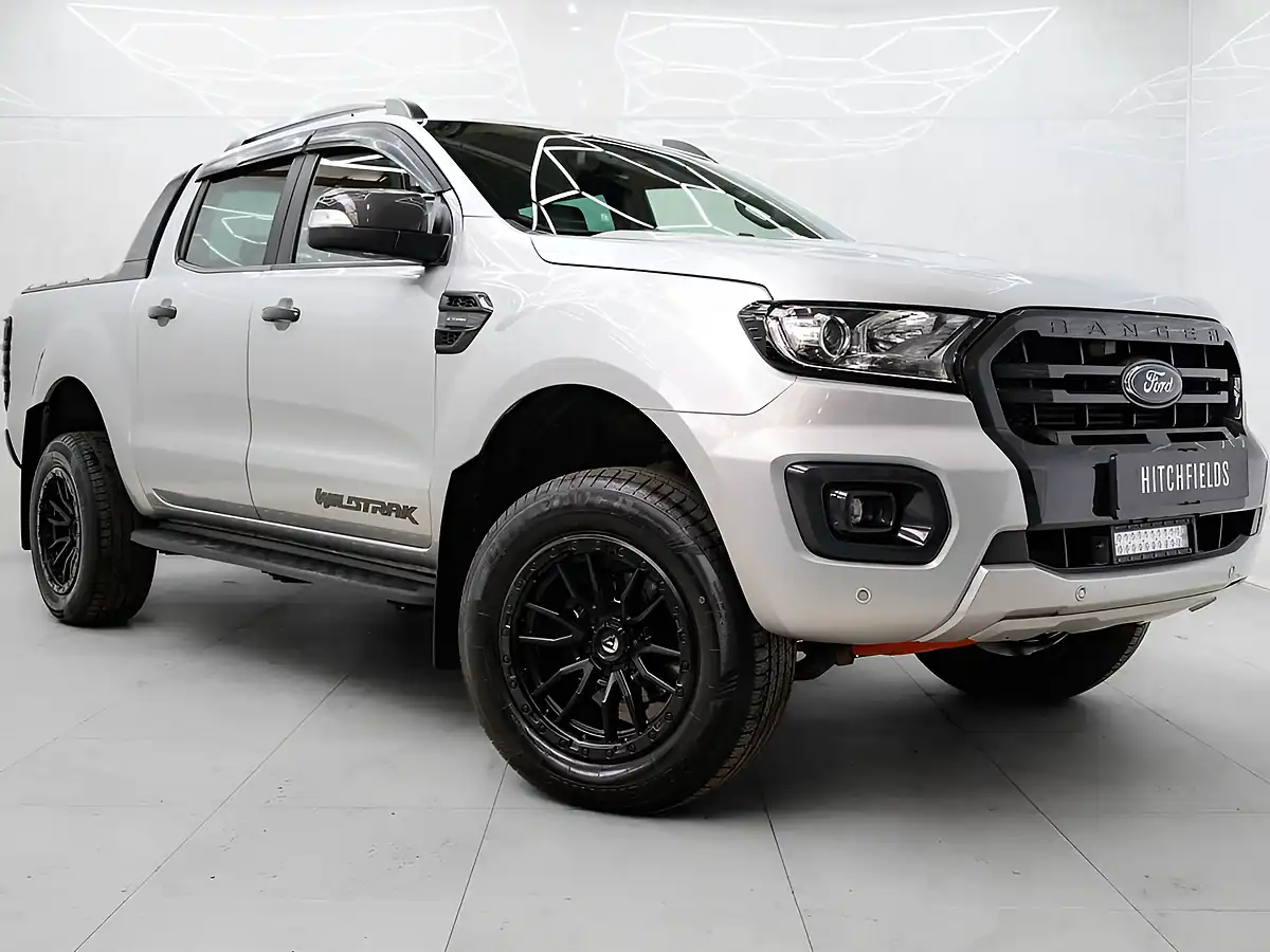 Used 2020 Ford Ranger Wildtrak Silver - Front View