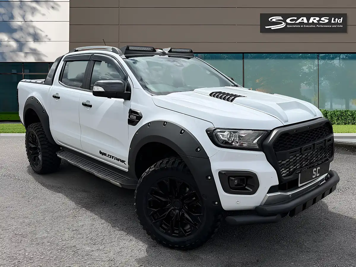 Used 2020 Ford Ranger Wildtrak White - Front View