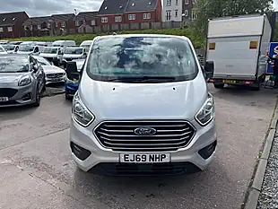 Used 2020 Ford Tourneo Custom Shuttle L2 Silver - Interior and Exterior details 2