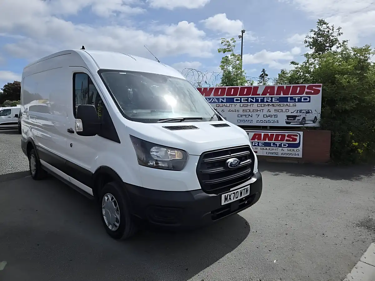 Used 2020 Ford Transit 290 Leader White - Front View