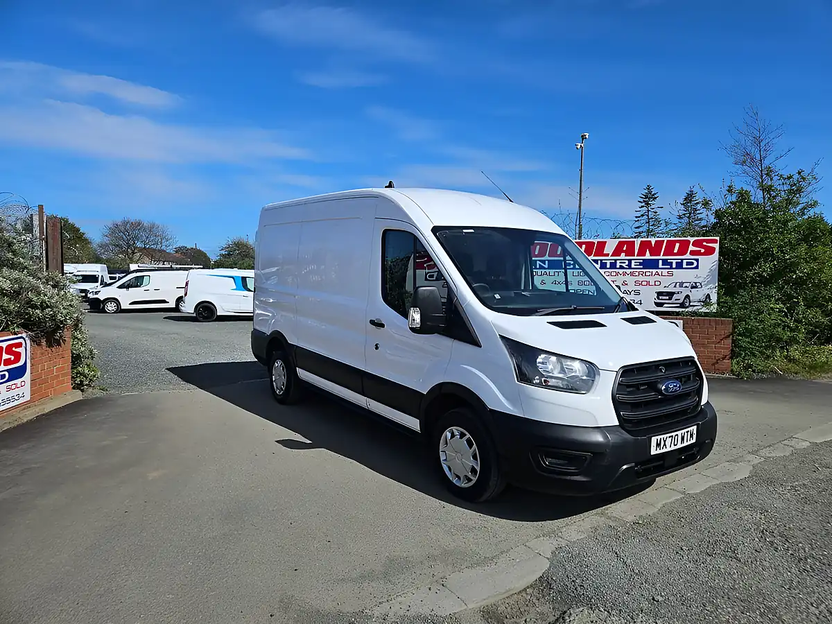 Used 2020 Ford Transit 290 Leader White - Front View