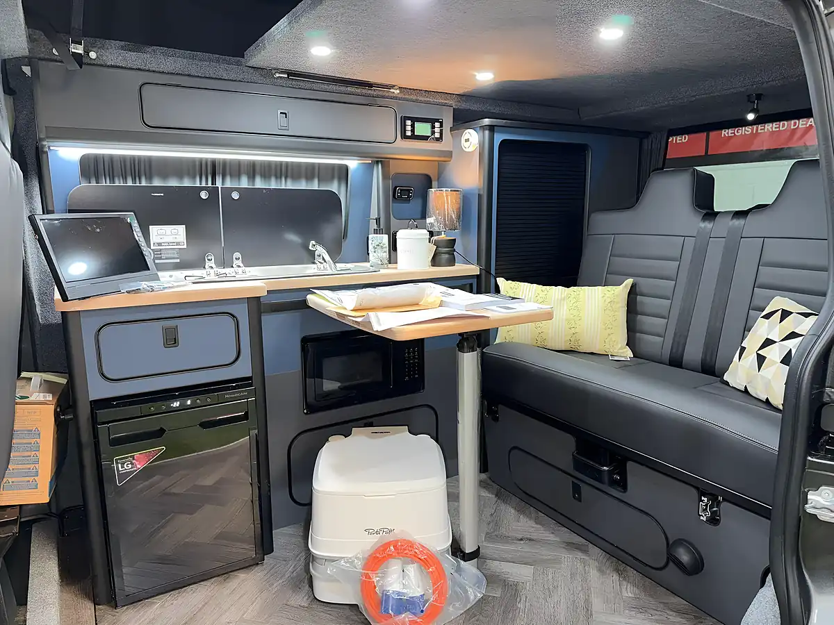 Used 2020 Ford Transit Campervan Grey - Interior and Exterior details 3