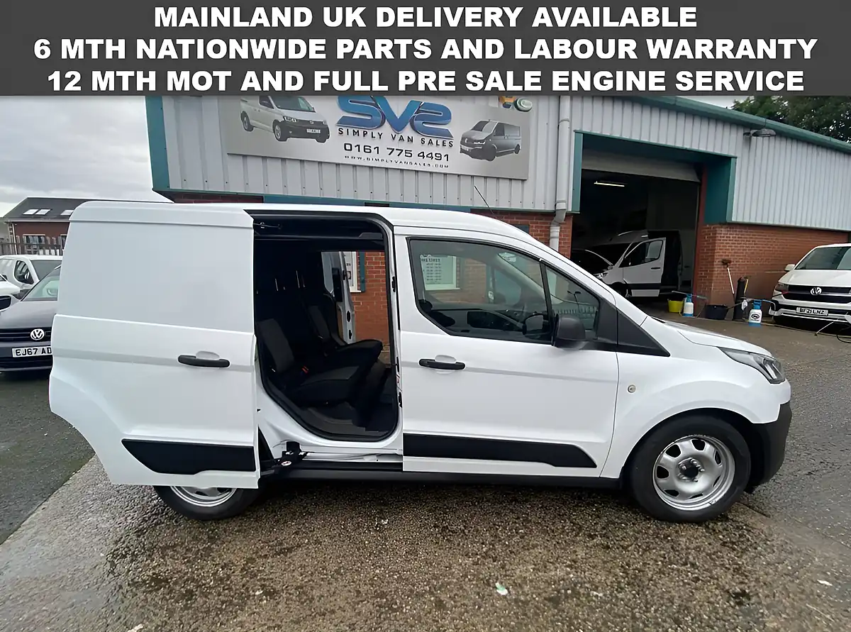 Used 2020 Ford Transit Connect 220 Swb Crew White - Interior and Exterior details 5