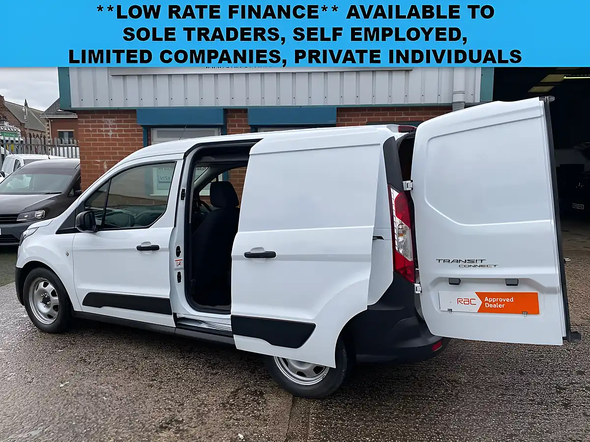 Used 2020 Ford Transit Connect 220 Swb Crew White - Interior and Exterior details 8
