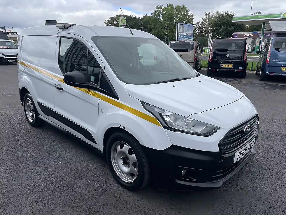 Used 2020 Ford Transit Connect Base Swb White - Interior and Exterior details 2
