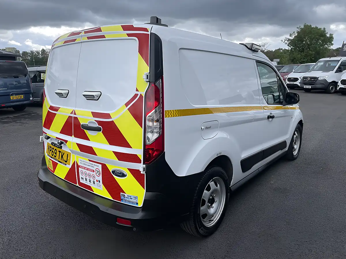 Used 2020 Ford Transit Connect Base Swb White - Interior and Exterior details 4