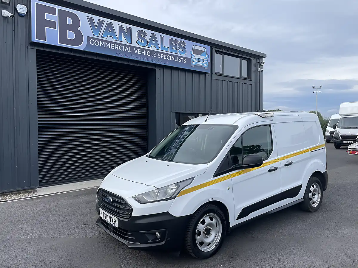 Used 2020 Ford Transit Connect Base Swb White - Front View