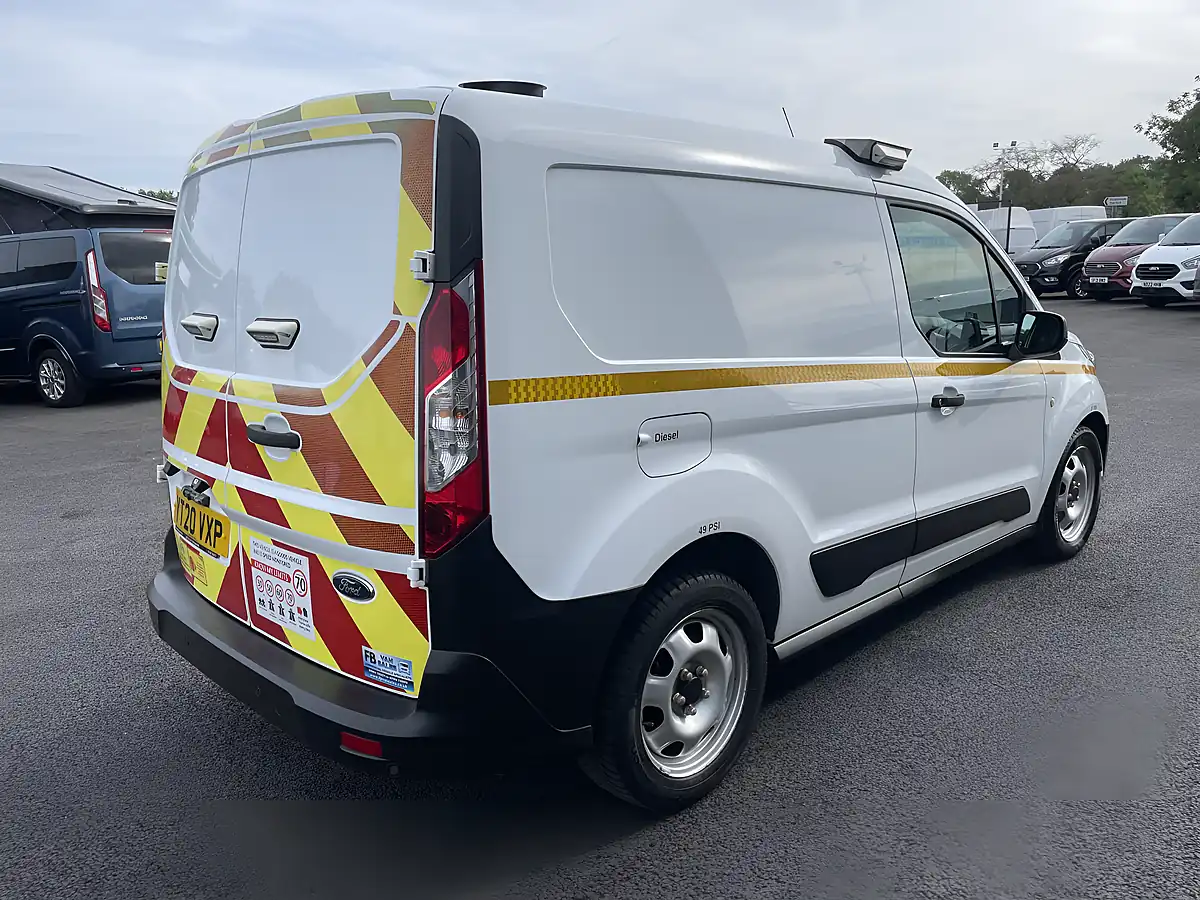 Used 2020 Ford Transit Connect Base Swb White - Interior and Exterior details 4