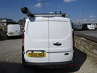 Used 2020 Ford Transit Connect Leader Panel Van White - Interior and Exterior details 11