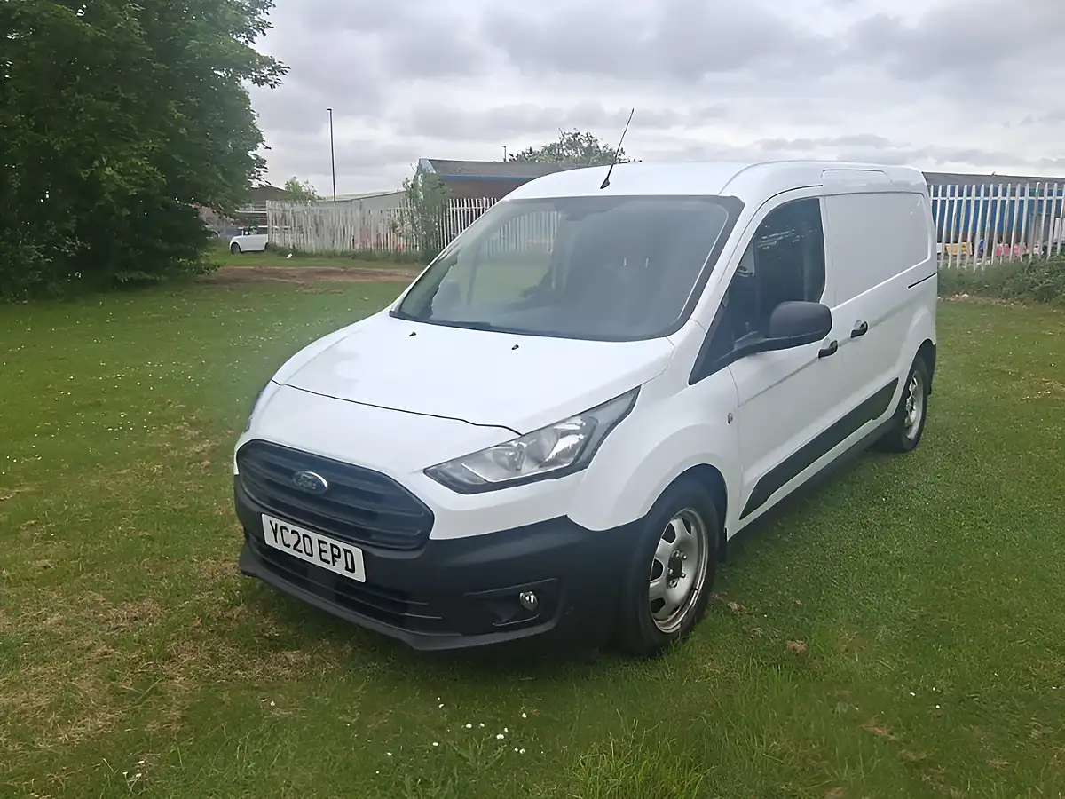 Used 2020 Ford Transit Connect Leader White - Front View