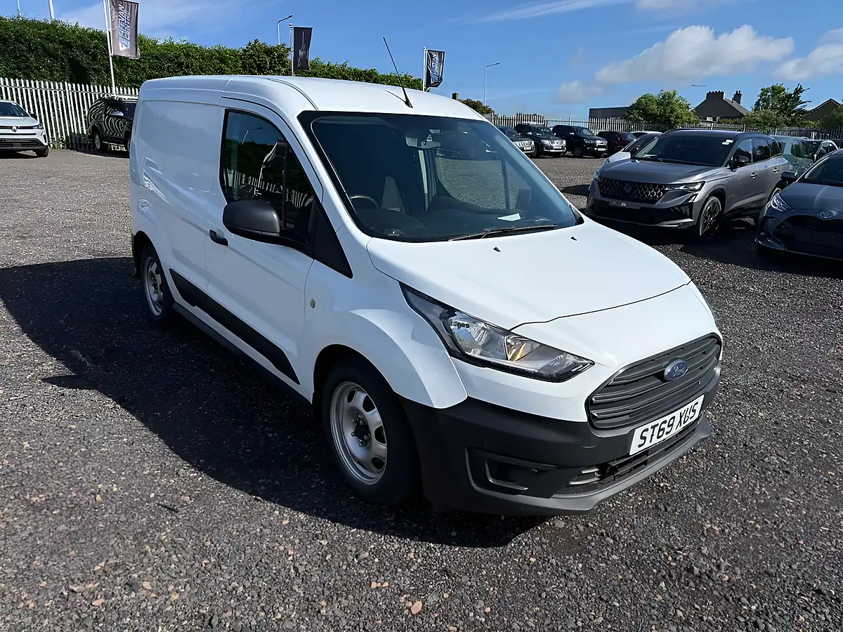 Used 2020 Ford Transit Connect Leader White - Front View