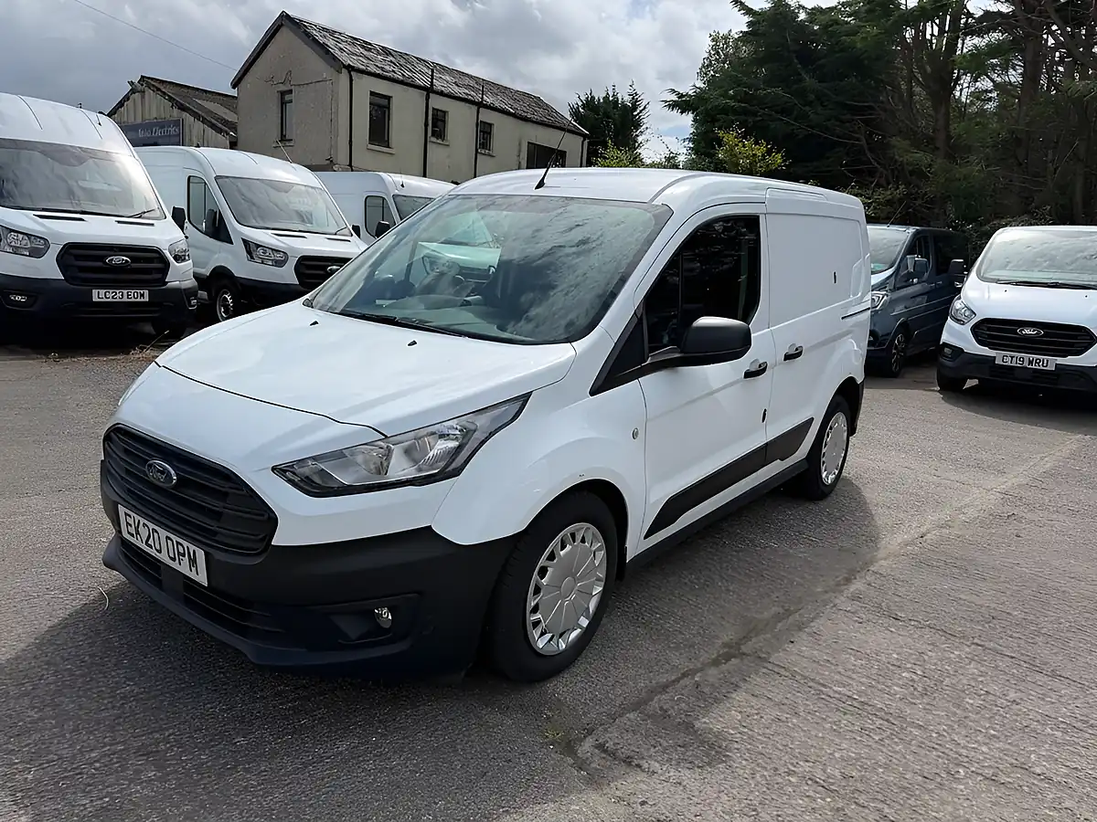 Used 2020 Ford Transit Connect Leader White - Front View