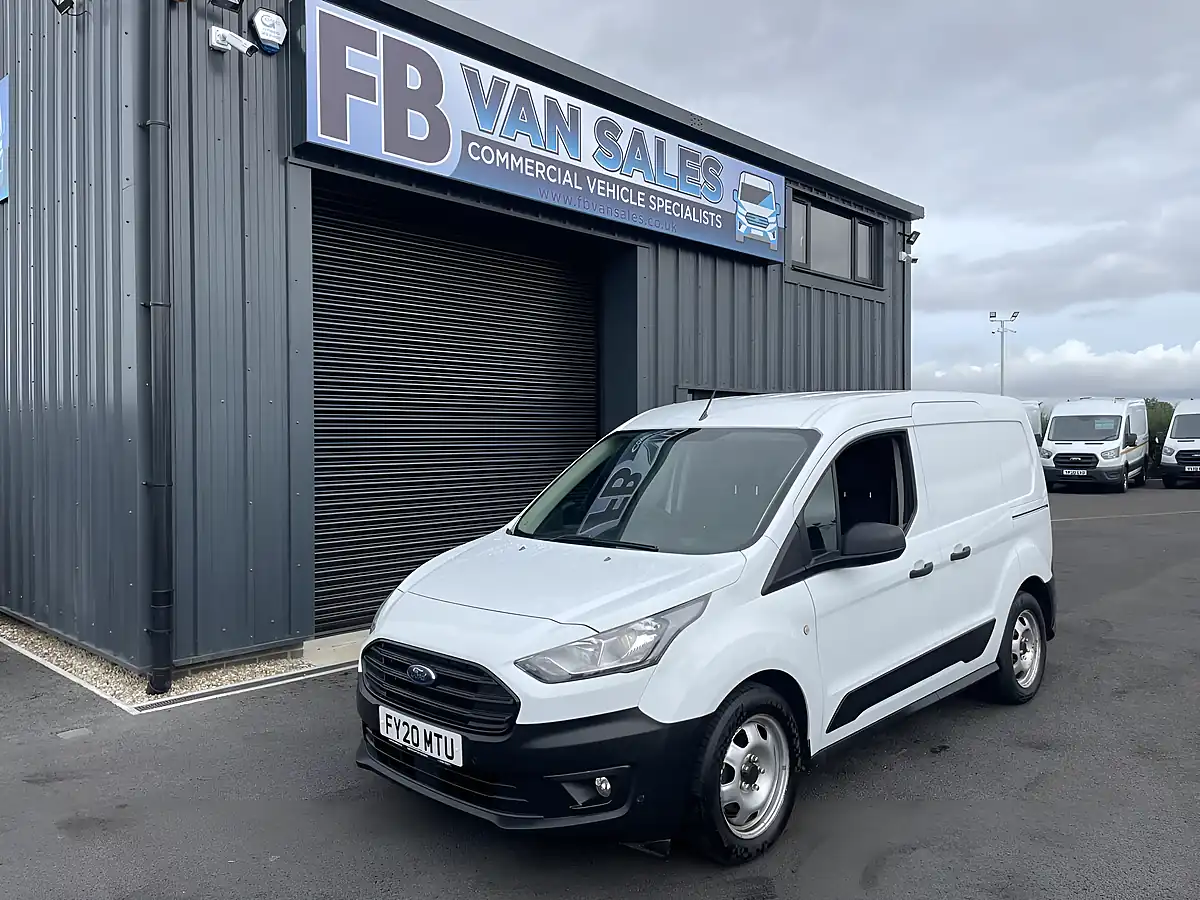 Used 2020 Ford Transit Connect Leader White - Front View