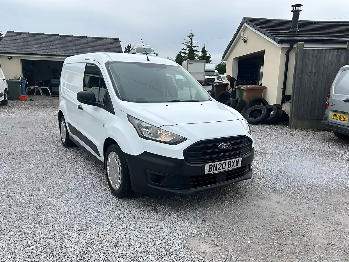 Used 2020 Ford Transit Connect Leader White - Front View