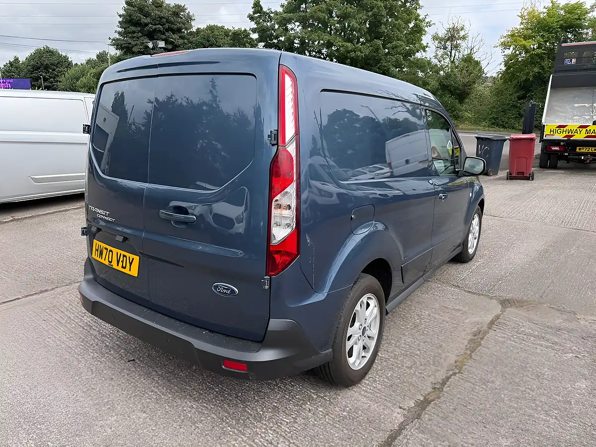 Used 2020 Ford Transit Connect Limited Blue - Interior and Exterior details 2