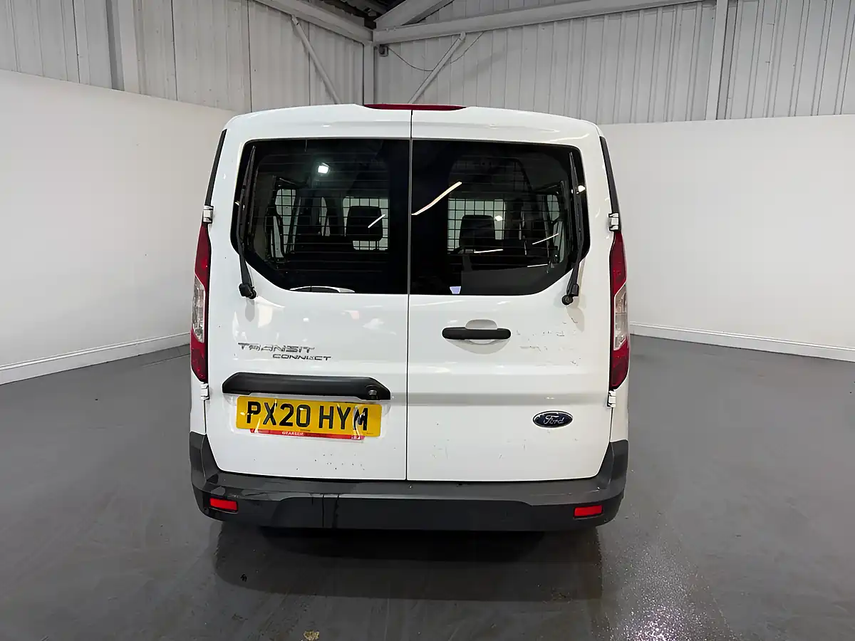 Used 2020 Ford Transit Connect Trend Crew Van Double Cab White - Interior and Exterior details 17