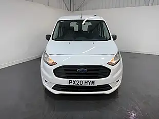 Used 2020 Ford Transit Connect Trend Crew Van Double Cab White - Interior and Exterior details 2