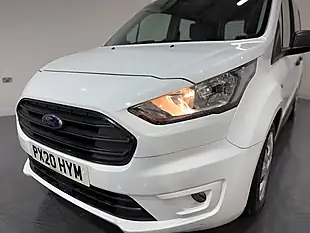 Used 2020 Ford Transit Connect Trend Crew Van Double Cab White - Interior and Exterior details 4