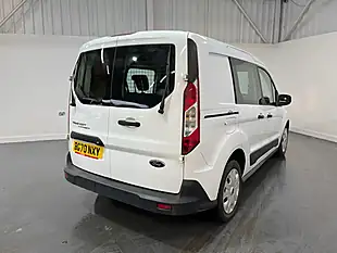 Used 2020 Ford Transit Connect Trend Crew Van Double Cab White - Interior and Exterior details 17