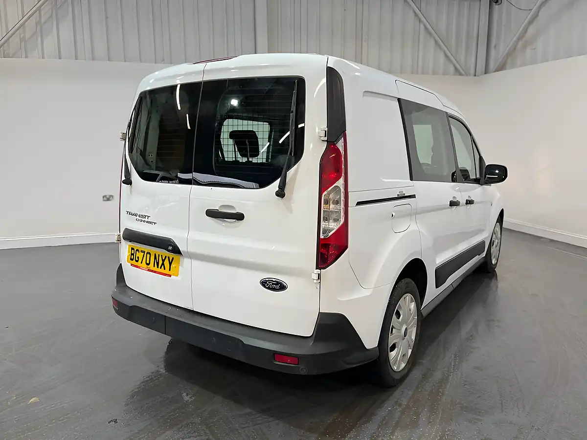 Used 2020 Ford Transit Connect Trend Crew Van Double Cab White - Interior and Exterior details 17
