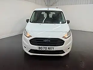Used 2020 Ford Transit Connect Trend Crew Van Double Cab White - Interior and Exterior details 2