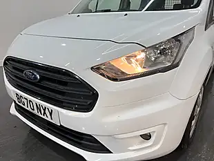 Used 2020 Ford Transit Connect Trend Crew Van Double Cab White - Interior and Exterior details 4