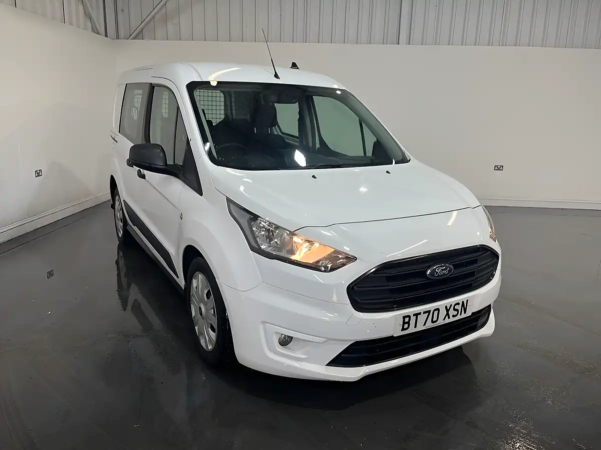 Used 2020 Ford Transit Connect Trend White - Front View